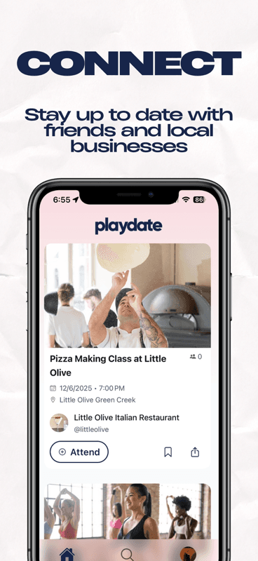 Playdate App - Event Details