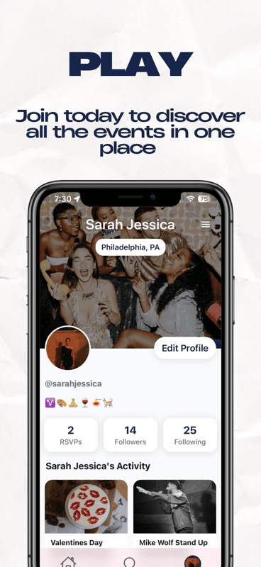 Playdate App - Your Plans